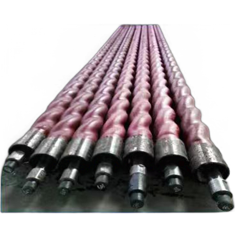 Constant thickness rubber stator screw pump